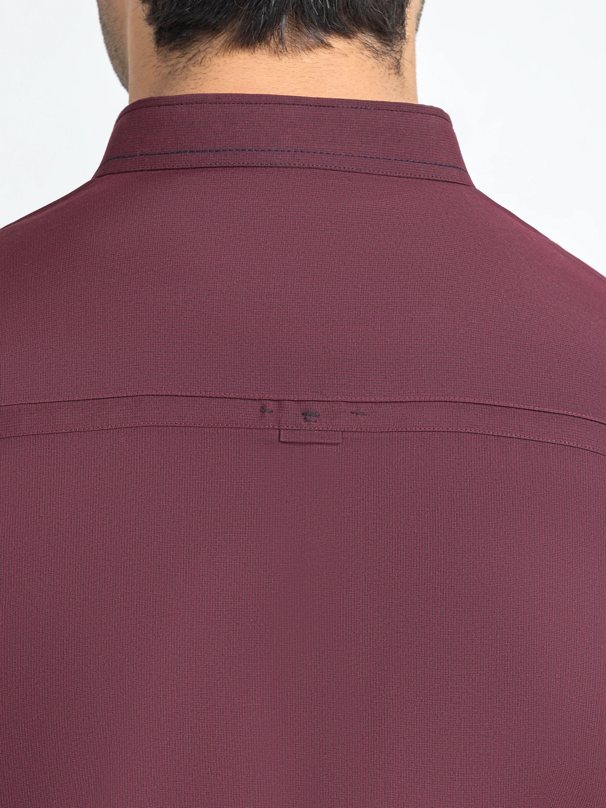 Men's Maroon Kurta Shalwar - EMTKS6-41251