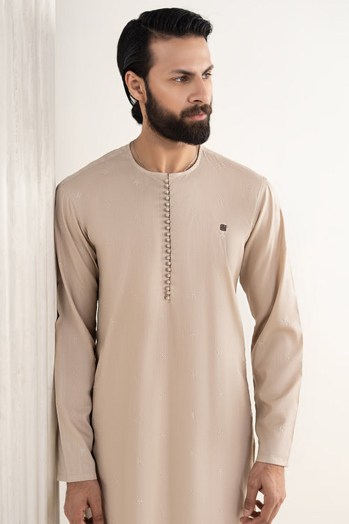 Embroidered Abalone Kurta
