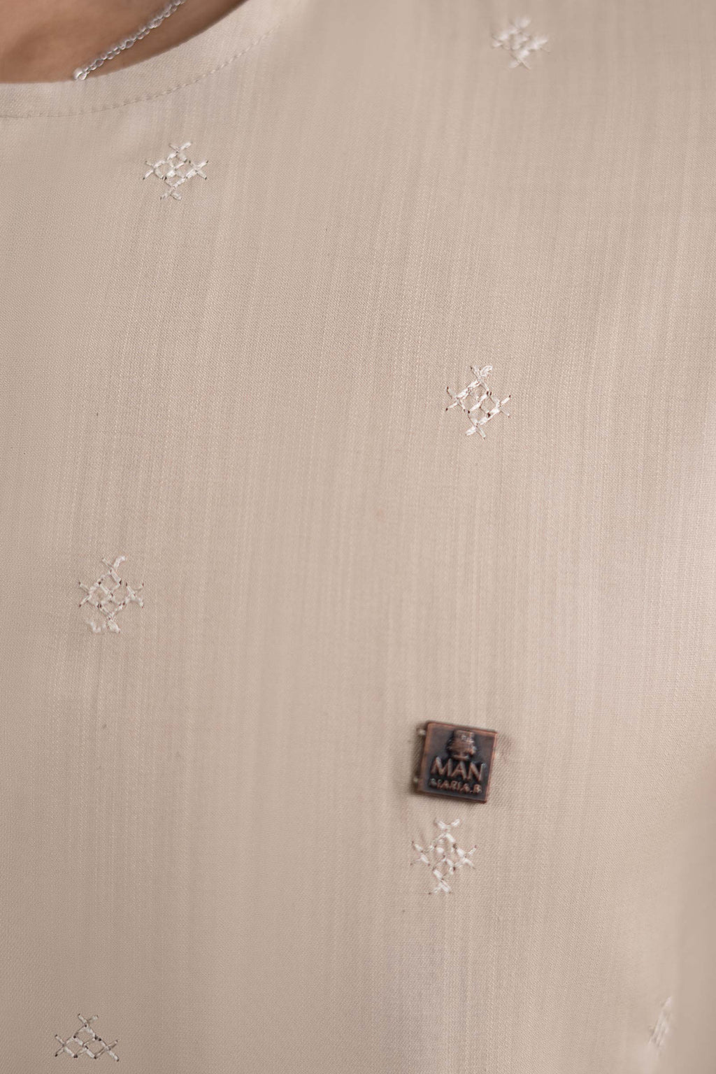 Embroidered Abalone Kurta