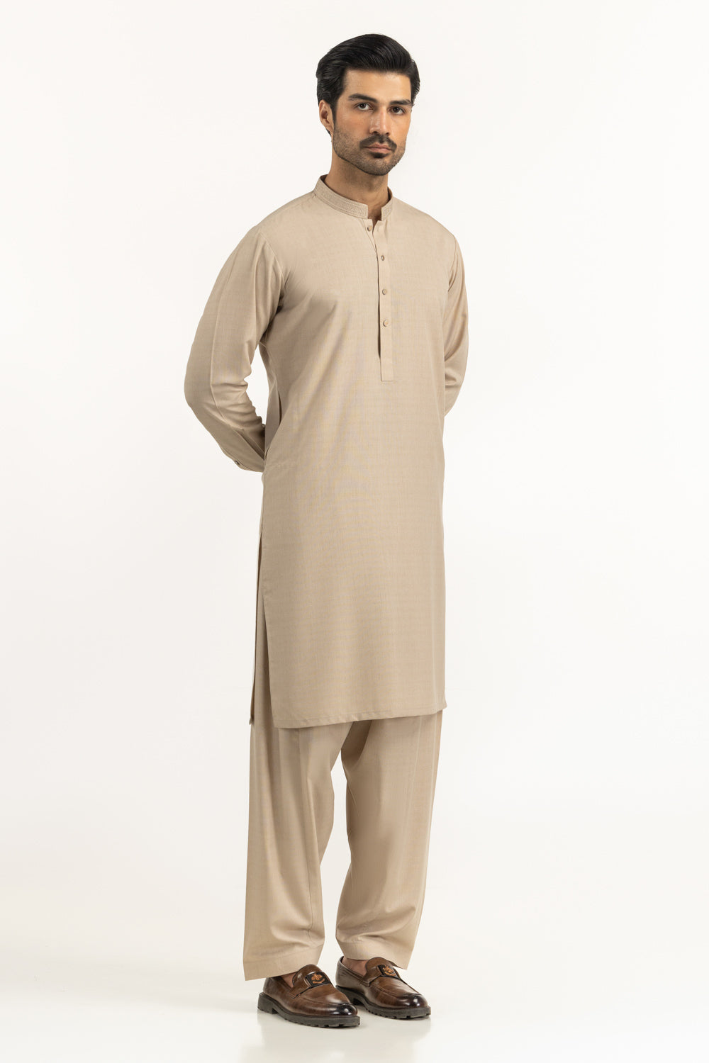 Regular Fit Embroidered Suits SK-EMB26-002