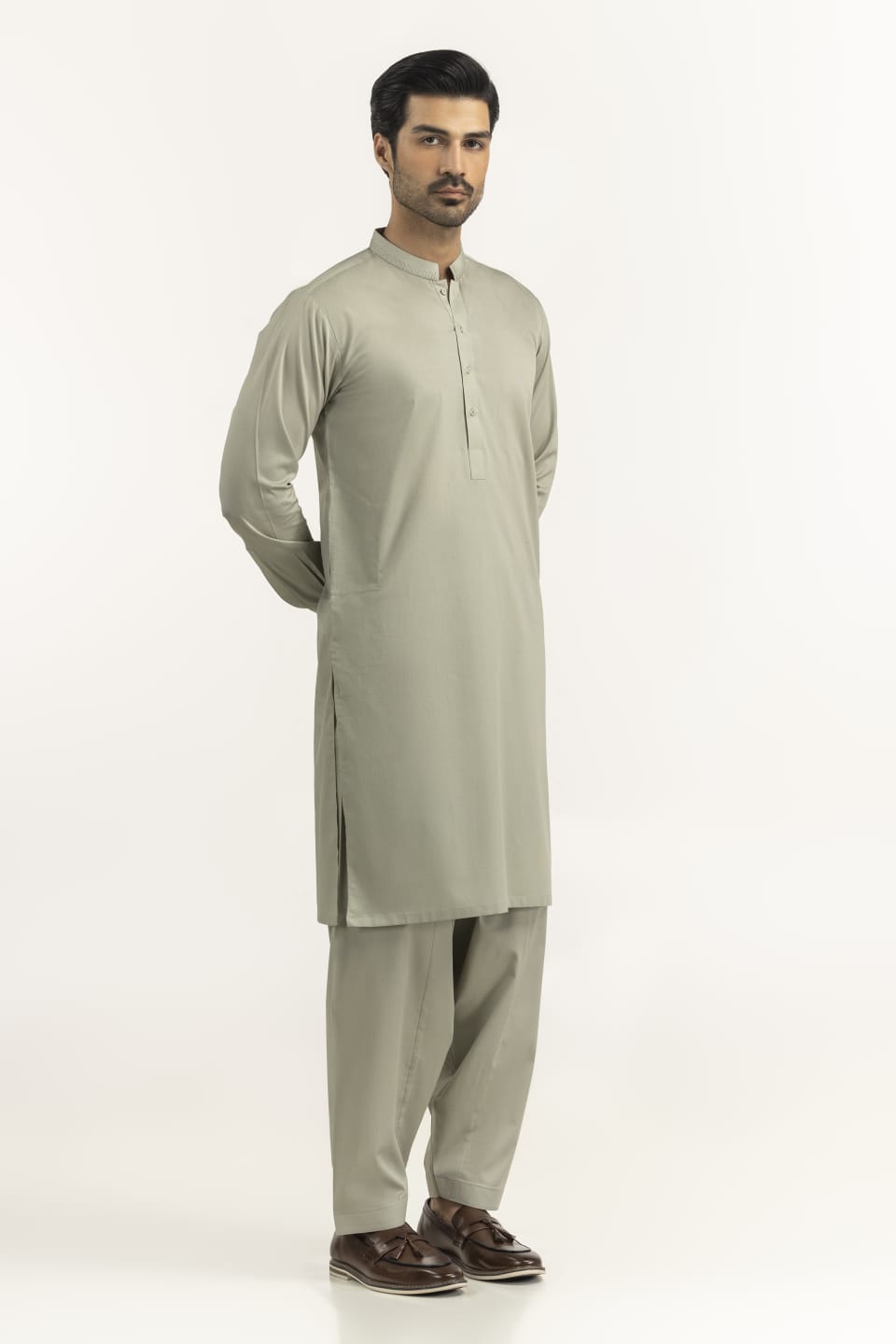 Regular Fit Embroidered Suits SK-BSC25-115